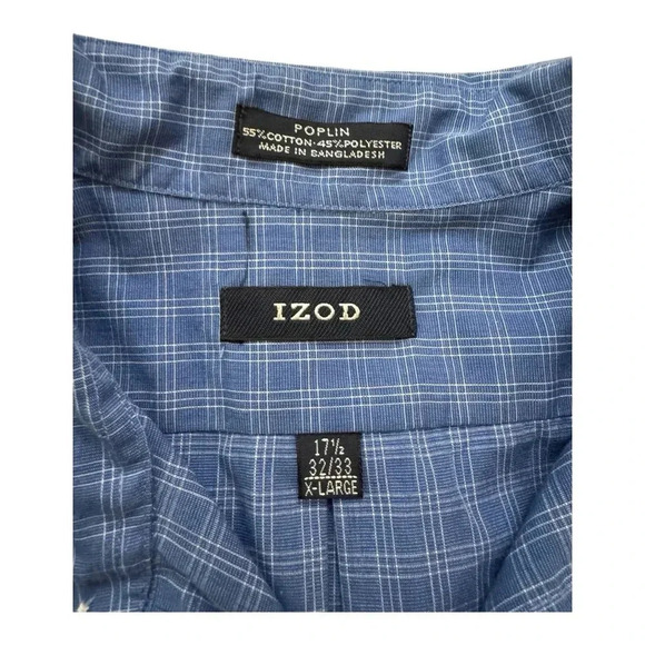 IZOD Men’s Plaid Shirt - Picture 4 of 4